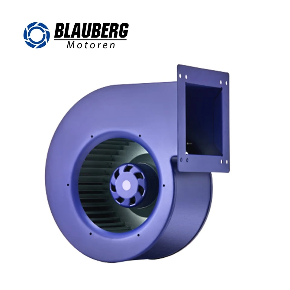 180mm Waterproof Wide Radial Bearings EC Single Inlet Centrifugal Fan For AHU