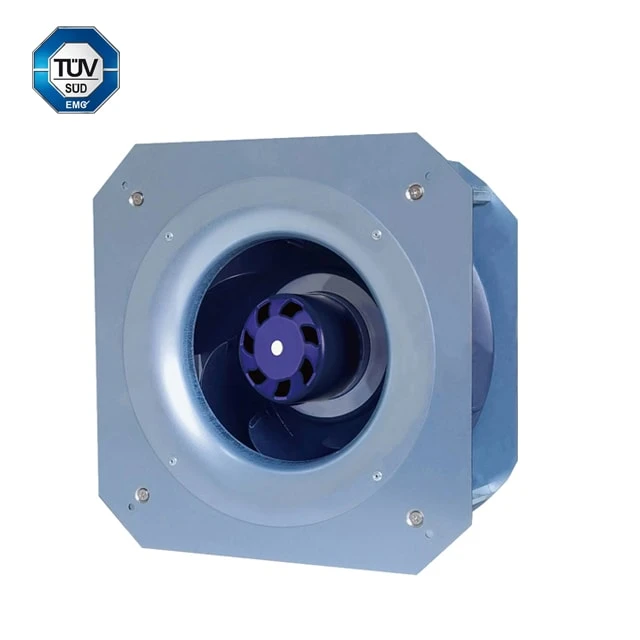 250mm 24V DC Backward Industrial Centrifugal Smoke Exhaust Fan With CE