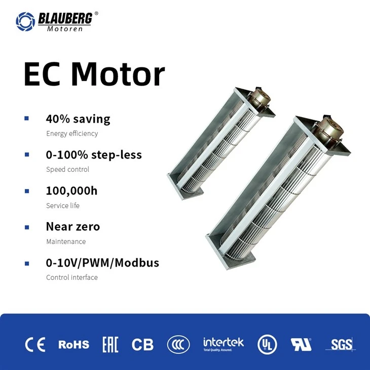 Blauberg VL-T110A-EE-620(R000) 110mm EC Cross Flow Fans suppliers